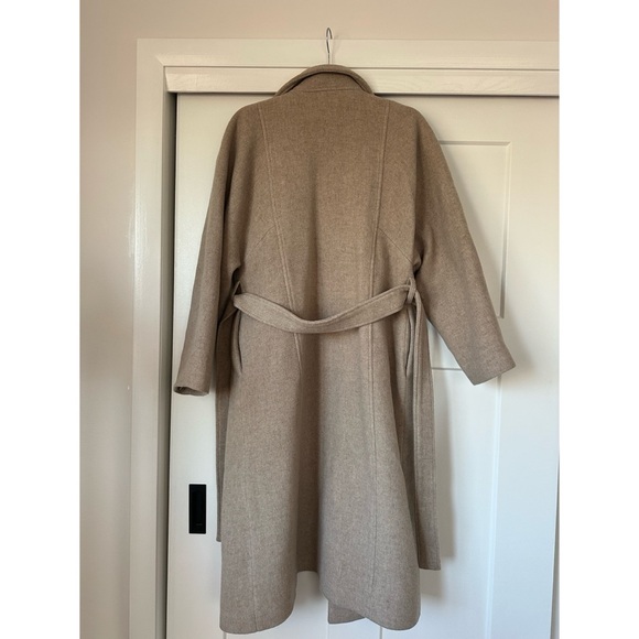 & Other Stories Belted Wool Coat - Picture 9 of 12